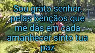 Gratidão Senhor Luiz vieira..  com letra