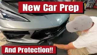 This Is How I Prep And Protect New Cars That Already Have Paint Protection Film.