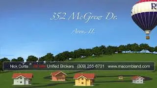 SOLD - 352 McGrew Dr., Avon, IL 61415 (Little Swan Lake)