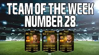 FIFA 15 &mdash; TOTW #28 FT. СИФ ИБРАГИМОВИЧ, ЕСЛИ МАТА И ЕСЛИ ПИКЕ!!!