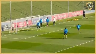 Real Madrid - Three Balls Crossing And Finishing Drill