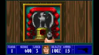 Activity Video 86: Wolfenstein 3D Mission 1 Floor 1 Difficulty Level 1