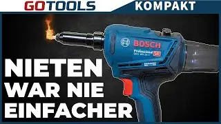 Абсолютный неудачник? Ни за что! Заклепочный пистолет Bosch Professional GRG 18V-16 C в испытании!