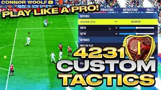 The 4231 is UNFAIR 😍 FC24 Best Pro Custom Tactics ✅