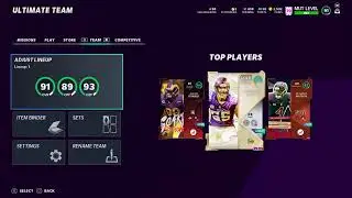 Madden 21 ultimate team (I got to level 70)
