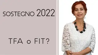 Sostegno 2022  | TFA o FIT?