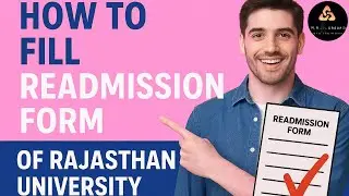 Rajasthan University Readmission Form Kaise Bhare? | Full Guide 2025 🔥
