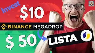Earn 25-50$ by investing 8-10$ | Binance MegaDrop LISTA Guide | Diamond Hands