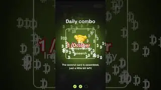 1 October Dropee combo card dropee #dropee #cryptocurrency #1october