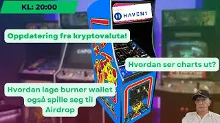 Lage burner wallet for spill og Airdrop | Oppdatering i fra krypto  | Krypto Labs #842
