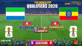 Sierra Leone vs Ethiopia | FIFA World Cup 2026 Qualifiers | Full Match Simulation