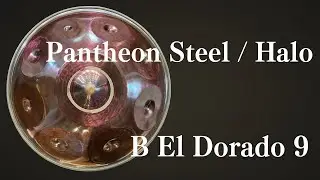 【ハンドパン販売】Pantheon Steel / Halo / B El Dorado 9 試奏3