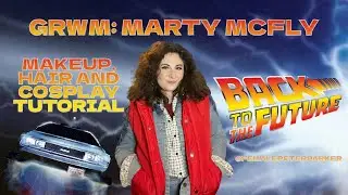 How To Dress Like Marty McFly | Back to the Future Cosplay with 80s Inspired Hair and Makeup!