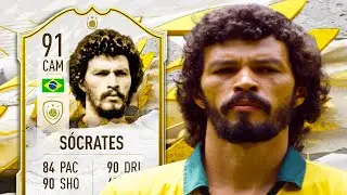 DOCTOR! 🔥 91 PRIME SOCRATES PLAYER REVIEW - FIFA 22 ULTIMATE TEAM