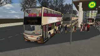 [First Time]OMSI2 KMB ATENU(ZF) 270 翠麗花園↺天平邨 (循環綫)