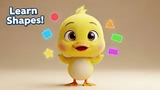 Kids Can&rsquo;t Stop Watching This! 🐤 Learn Shapes with Baby Duck