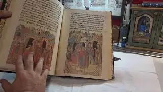Kulikovo Field 1380 Handcrafted russian illuminated manuscript Facsimile
