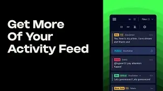 HAVE YOU MET THE NEW ACTIVITY FEED? 👀