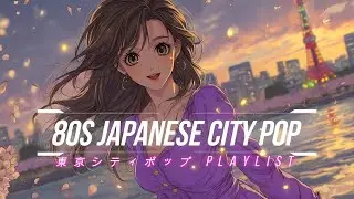80s Japanese City Pop | Romantic Spring Nights & Dreamy Drives|ナイトドライブ＆春の恋