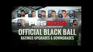 PES 2019 Official Player Upgrades & Downgrades by KONAMI