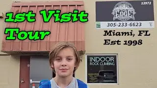 Скалодром The Edge Rock Climbing Gym в Майами, Флорида — первое посещение.