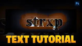 Cinema4D + Photoshop Tutorial: How To Make FIRE 3D Text in Photoshop and Cinema4D!