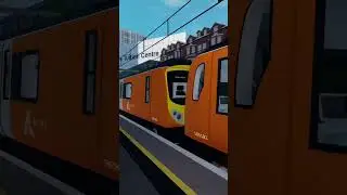 Class 185 (double) passing Rocket Parade