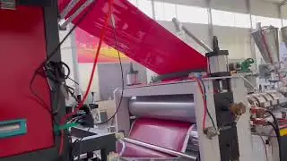 Plastic PVC roofing sheet making machine