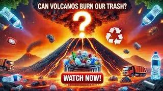 Kya Hoga Agar Hum Garbage Ko Volcano 🌋 Me Dal De?