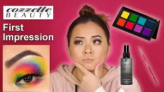 COZZETTE BEAUTY REVIEW + SWATCHES of The Pride Matte Palette FOR 65% SALES | CANDICE ARTELY