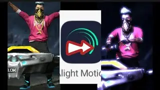 How to add glow effect on character alight motion//free fire 💥💥