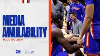 Florida Men's Basketball | Head Coach Todd Golden Media Availability