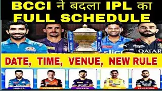 IPL 2024 FULL SCHEDULE l Match  Date Times and Venue#cricket