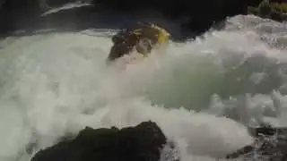 Whitewater rafting over Husum Falls with Wet Planet Whitewater