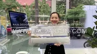 RAIN DESIGN Mrest - Bộ L&oacute;t Đệm B&agrave;n Ph&iacute;m v&agrave; Chuột