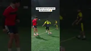 The best 6v6 player in the world? 🤯 #football #footballgoals #soccergoals