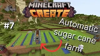 How I built an Automatic Cake Factory in Create Mod Minecraft - Part 1