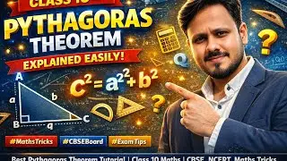 Class 10 Pythagoras Theorem | One Shot Revision | Board Exam 2025-26।#pythagoras_theorem #ncert 
