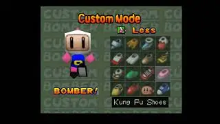 Bomberman 64 The Second Attack! (N64) - All Custom Part & Outfits