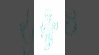 Drawing an alien #shorts #short #drawing #alien