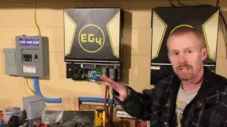 Setting Up Split Phase between my EG4 6500EX Inverters