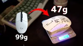 99gのマウスを47gに軽量化リシェルする