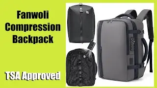 Компрессионный рюкзак Fanwoli | Одобрен TSA