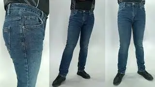 Джинсы Винтаж Грязно Синие 2852 (W31-36) L34 S4