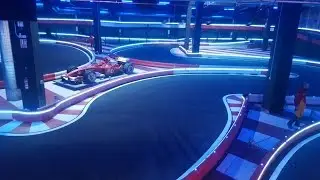 OTL ELECTRO KART:  Картинг трек с мостами в ТРК (высокий потолок)