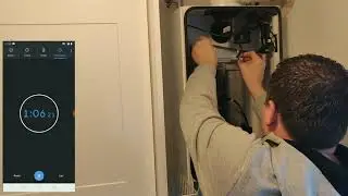 Ideal logic boiler 2 minute service strip down