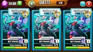 Dragon City - Crypt Keeper Quest + All Dragons [Full Fight & Combat 2022] 😱
