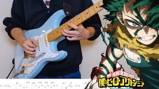 [TAB] THE REVO | ポルノグラフィティ | My Hero Academia Final Season OP | Guitar Cover