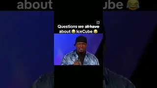 ICE CUBE IMPRESSION WAS SPOT ON😂😂