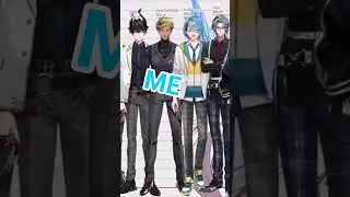 Tall Kyo counting Male Members by height [Nijisanji EN| Kyo Kaneko]​⁠ #kyokaneko  #Kyonair #vtuber
